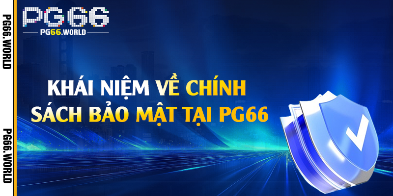 Khái niệm về chính sách bảo mật tại PG66